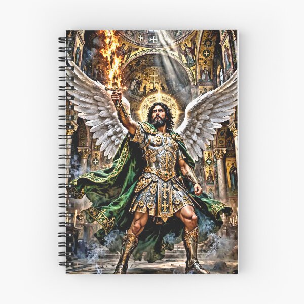 Item preview, Archangel Michael: The Warrior of Light designed and sold by OvidiumArt.