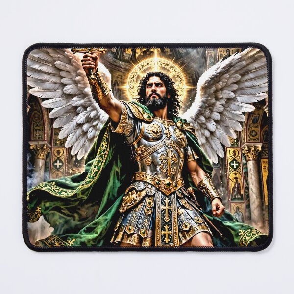 Item preview, Archangel Michael: The Warrior of Light designed and sold by OvidiumArt.