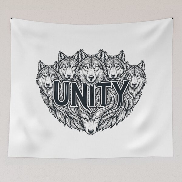 Item preview, Wolves Pack Unity Socialist Anticapitalist Solidarity designed and sold by Owcomm.