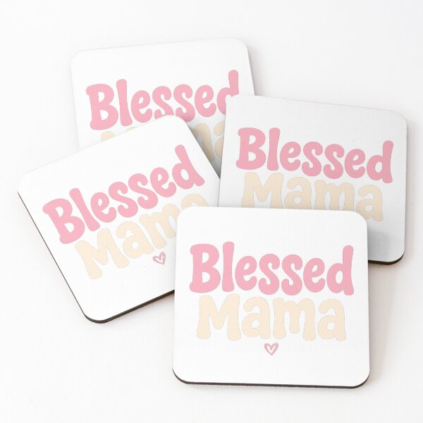 Item preview, Blessed Mama Pink and Cream designed and sold by BlessedMessMama.