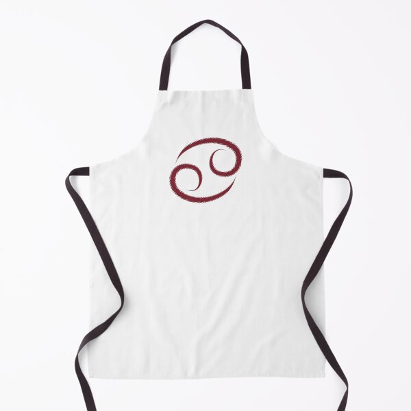 Item preview, Burgundy Cancer Crab Zodiac Symbol Design designed and sold by pattern-archive.
