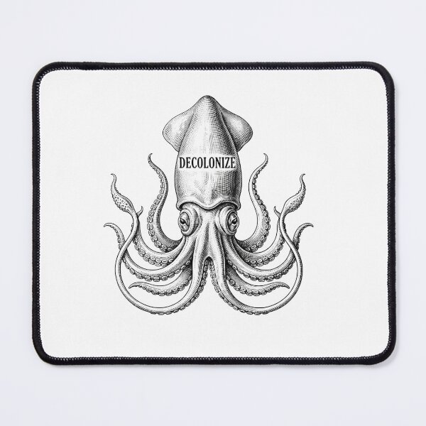 Item preview, Decolonize Vintage Squid Kraken Tentacles Graphic designed and sold by Owcomm.