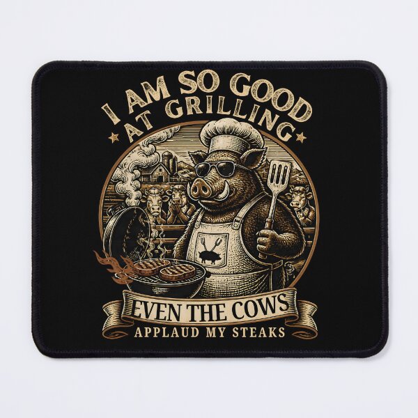 Item preview, I Am So Good At Grilling Funny BBQ Chef Gifts T-Shirt designed and sold by LeSoniPapaPrint.