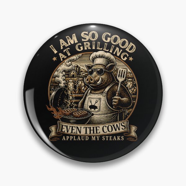 Item preview, I Am So Good At Grilling Funny BBQ Chef  Gifts T-Shirt designed and sold by LeSoniPapaPrint.