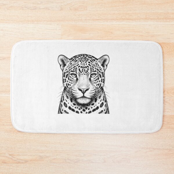 Item preview, Property Is Theft Socialist Panther Quote designed and sold by Owcomm.
