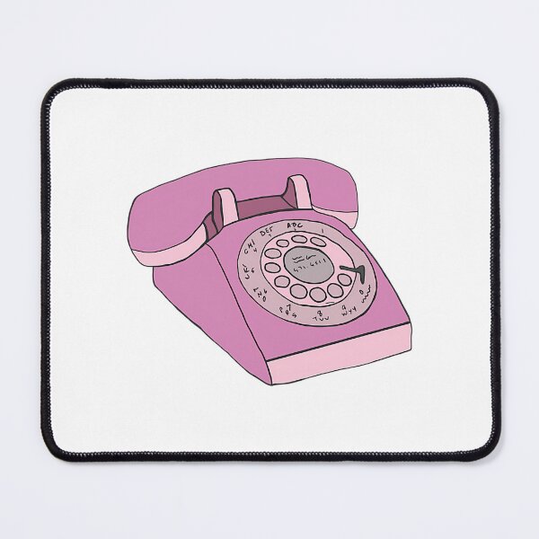 Item preview, Pink Retro Rotary Phone designed and sold by OmaElza.