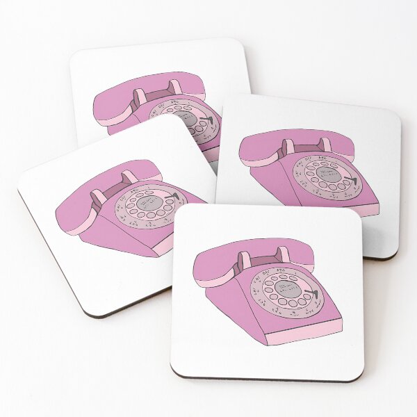 Item preview, Pink Retro Rotary Phone designed and sold by OmaElza.