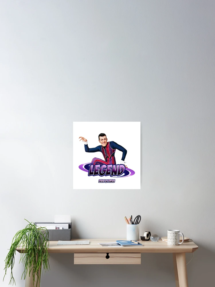 Thumbnail 2 von 3, Poster, Robbie Rotten Legend R.I.P. designt und verkauft von hypetype.