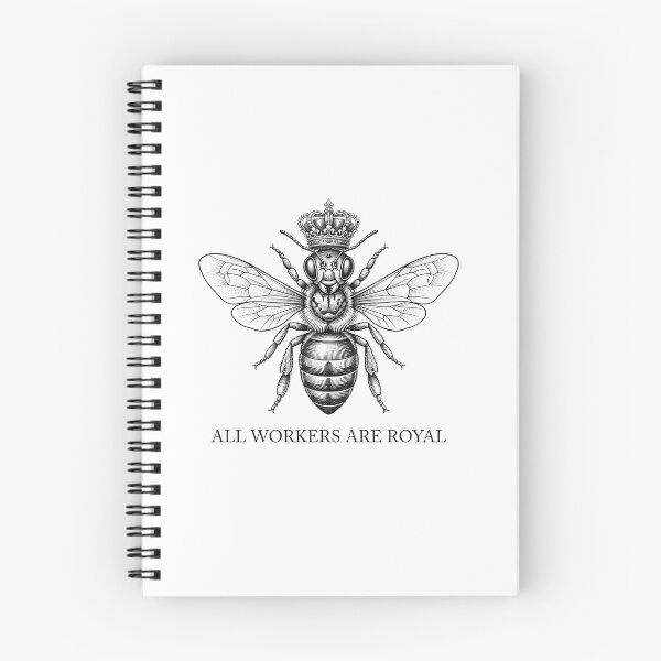Item preview, All Workers Are Royal Crowned Bee Anti Capitalist    designed and sold by Owcomm.