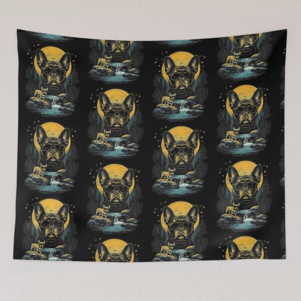 Item preview, French Bulldog with sunglasses 90s wildlife designed and sold by aponwao.