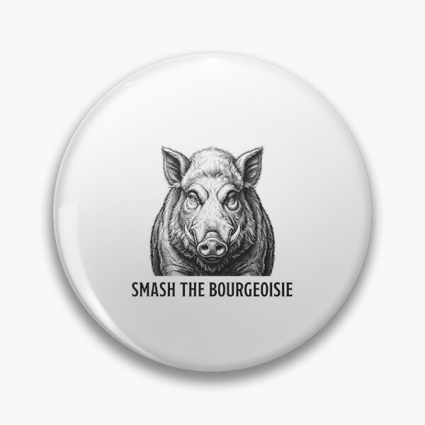 Item preview, Smash The Bourgeoisie Wild Boar Portrait    designed and sold by Owcomm.
