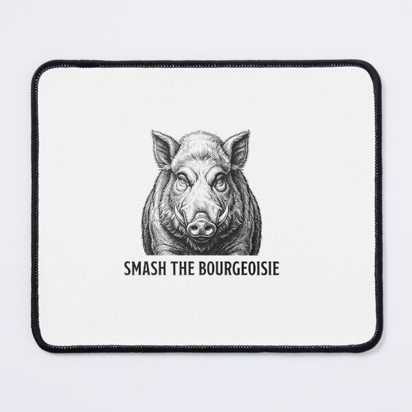 Item preview, Smash The Bourgeoisie Wild Boar Portrait designed and sold by Owcomm.