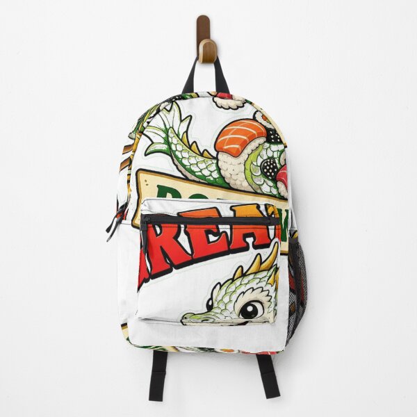 Item preview, Great Sushi Dragon Roll With Me Food Fantasy Creature Tee designed and sold by GSideArtStore.
