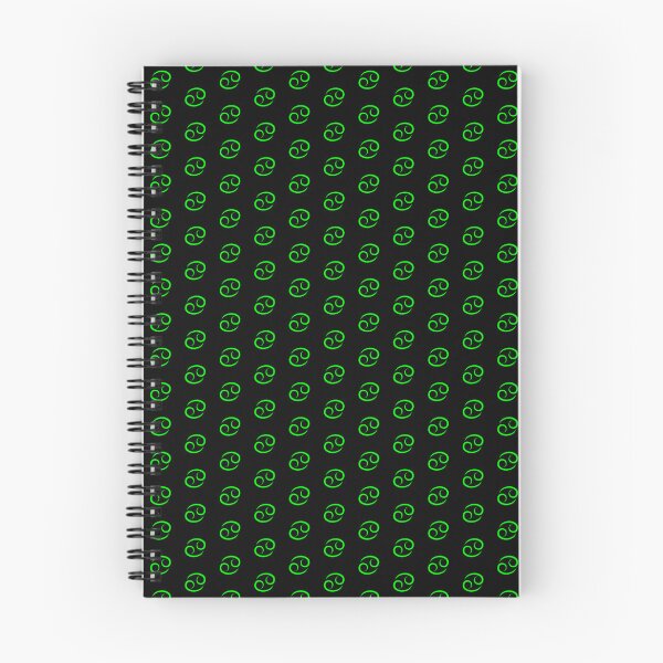 Item preview, Lime Cancer Crab Zodiac Symbol Design designed and sold by pattern-archive.