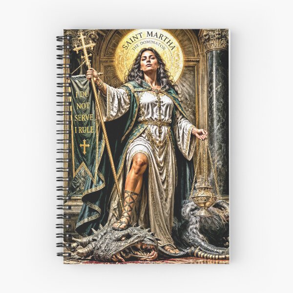 Item preview, Saint Martha the Dominator designed and sold by OvidiumArt.