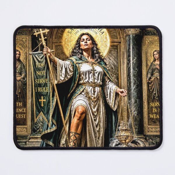 Item preview, Saint Martha the Dominator designed and sold by OvidiumArt.