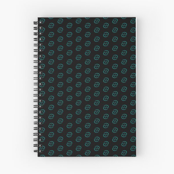 Item preview, Teal Cancer Crab Zodiac Symbol Design designed and sold by pattern-archive.