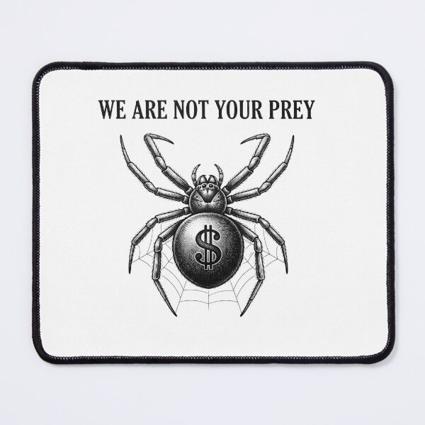 Item preview, We Are Not Your Prey Spider Capital designed and sold by Owcomm.