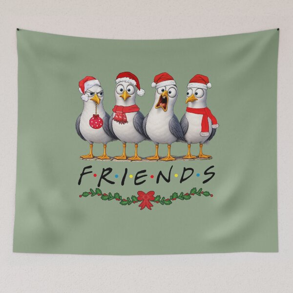 Item preview, Christmas Seagulls Gift Funny Christmases Bird Xmas Australia Christmas Gift Men Woman Kids. designed and sold by Amelia ART G.