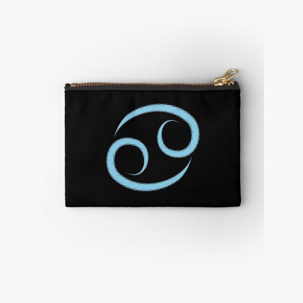 Item preview, Sky Blue Cancer Crab Zodiac Symbol Design designed and sold by pattern-archive.