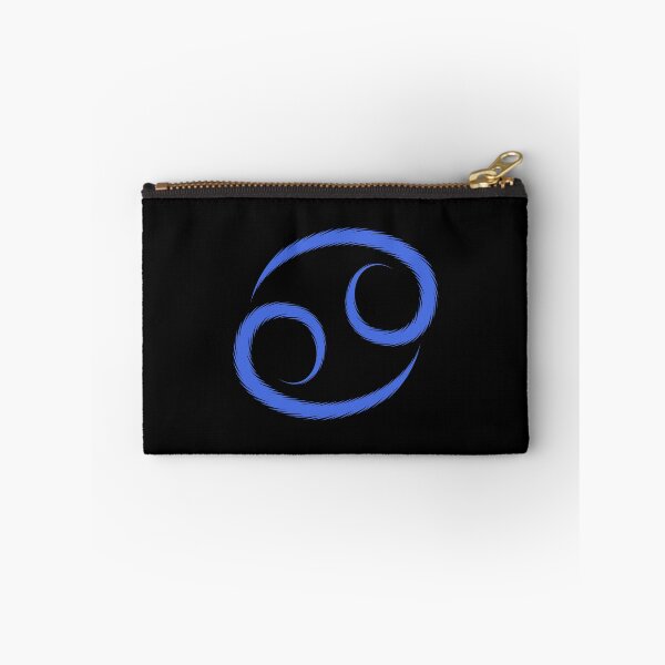 Item preview, Royal Blue Cancer Crab Zodiac Symbol Design designed and sold by pattern-archive.