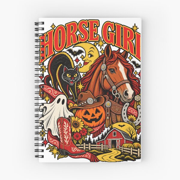 Item preview, Spooky Horse Girl Vintage Western Halloween designed and sold by justinhmorton.