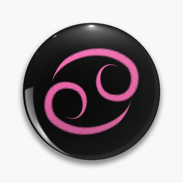 Item preview, Pink Cancer Crab Zodiac Symbol Design designed and sold by pattern-archive.