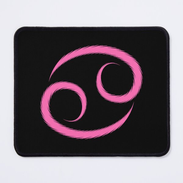 Item preview, Pink Cancer Crab Zodiac Symbol Design designed and sold by pattern-archive.