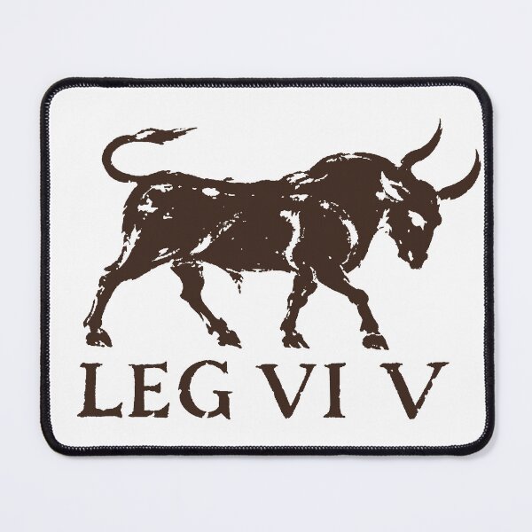 Item preview, Legio VI Victrix Bull in Ancient Pigment designed and sold by The Abstract Vision.