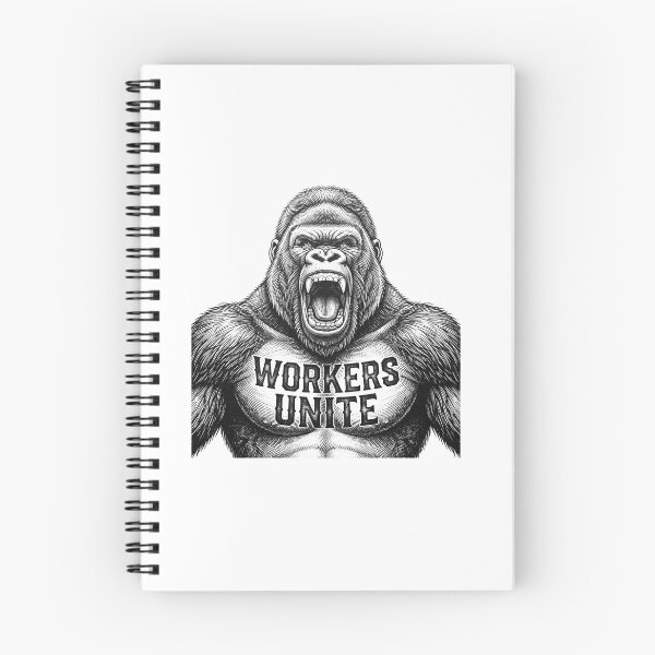 Item preview, Workers Unite Gorilla Socialist Anticapitalist Movement designed and sold by Owcomm.