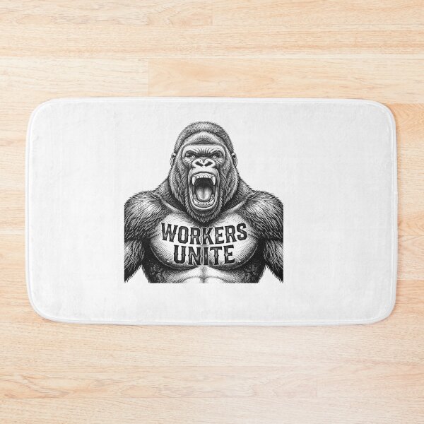 Item preview, Workers Unite Gorilla Socialist Anticapitalist Movement designed and sold by Owcomm.