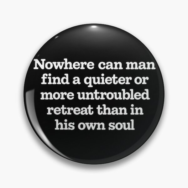 Item preview, The Untroubled Mind designed and sold by Quote Gallery.