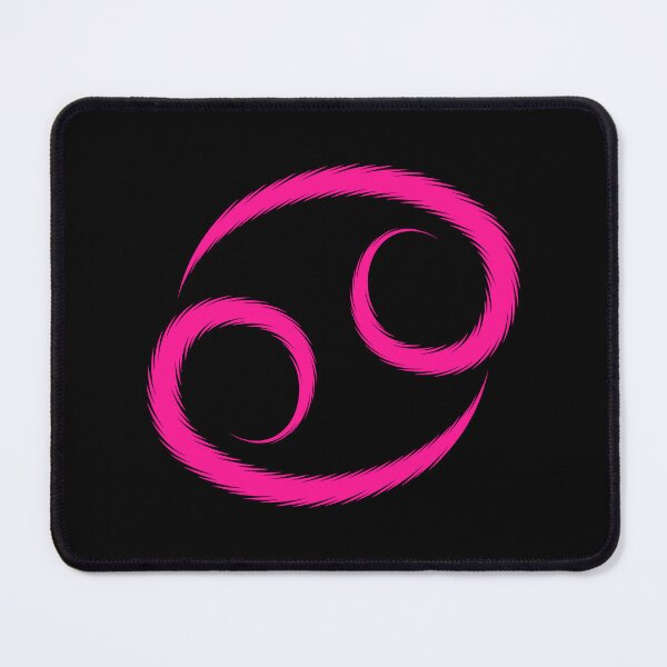 Item preview, Hot Pink Cancer Crab Zodiac Symbol Design designed and sold by pattern-archive.