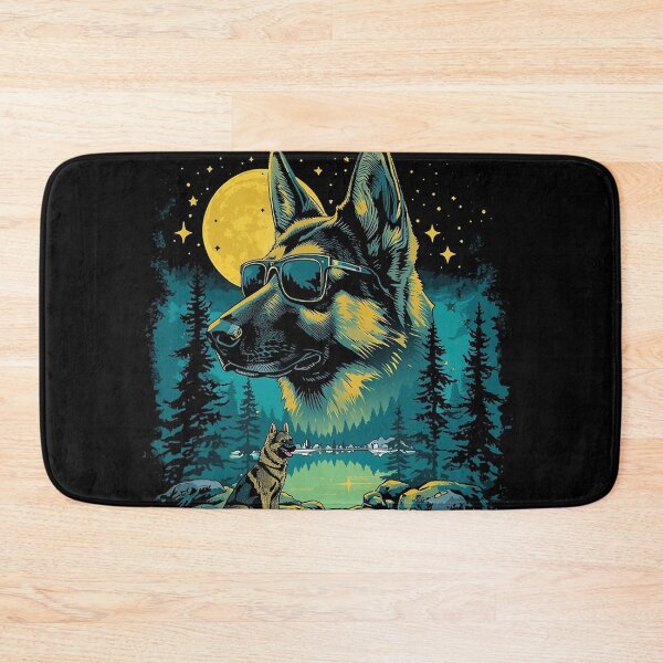 Item preview, German Shepherd with sunglasses 90s wildlife designed and sold by aponwao.