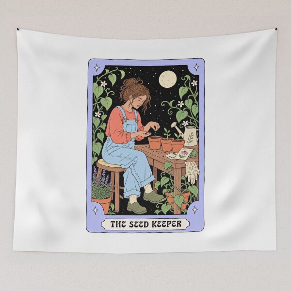 Item preview, The Seed Keeper designed and sold by GardenAfterSup.