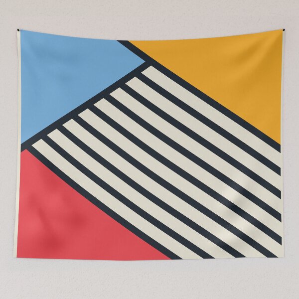 Item preview, Bauhaus color pattern designed and sold by Lifer Art and Design.