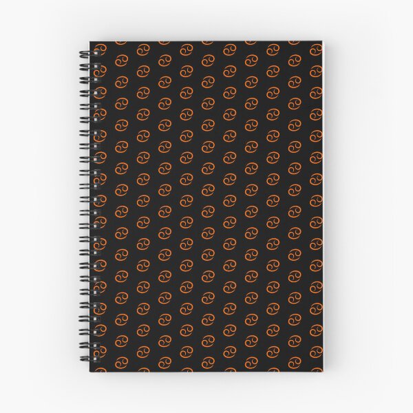 Item preview, Orange Cancer Crab Zodiac Symbol Design designed and sold by pattern-archive.
