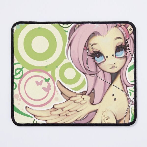 Item preview, Fluttershy Vector Flourish Design designed and sold by Coyoteeth.