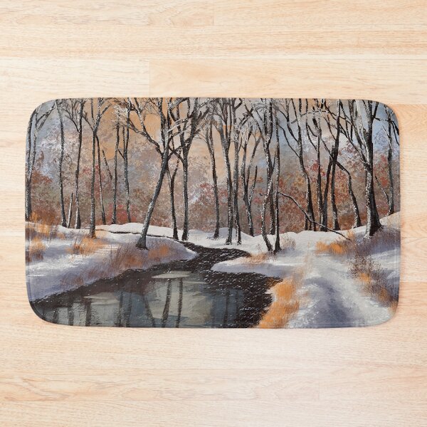 Item preview, First Snow At Hawlings Creek designed and sold by Lois  Bryan.