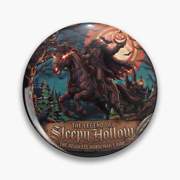 Item preview, Headless Horseman On Horse Pumpkin Halloween  designed and sold by gear-posters.
