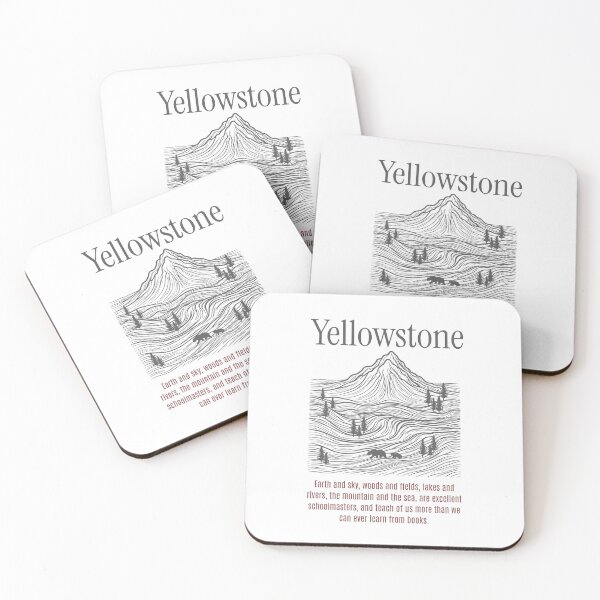 Item preview, Yellowstone National State Park Classic T-shirt Sticker designed and sold by ThinkNature!.