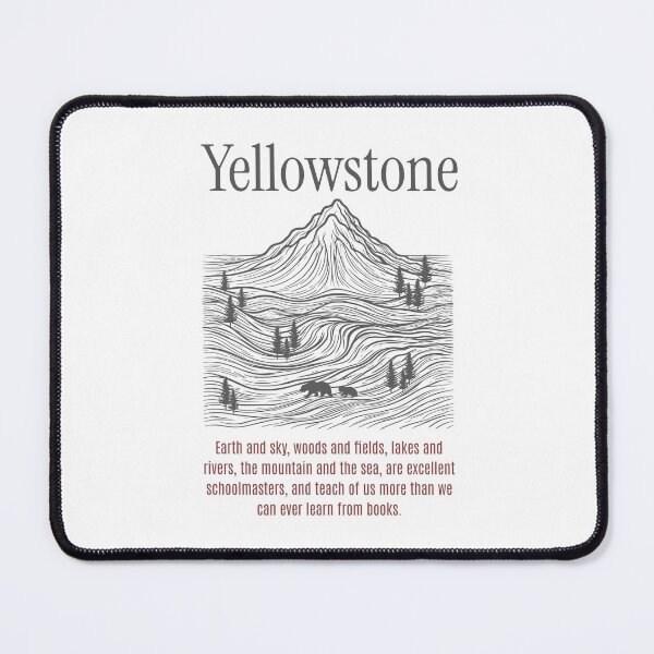 Item preview, Yellowstone National State Park Classic T-shirt Sticker designed and sold by ThinkNature!.