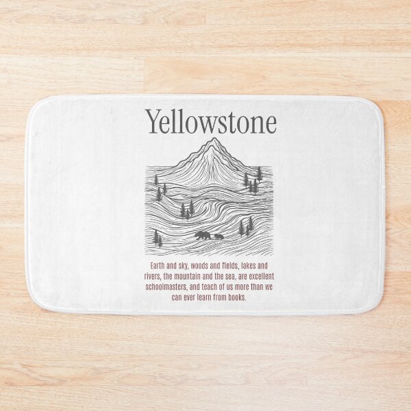 Item preview, Yellowstone National State Park Classic T-shirt Sticker designed and sold by ThinkNature!.