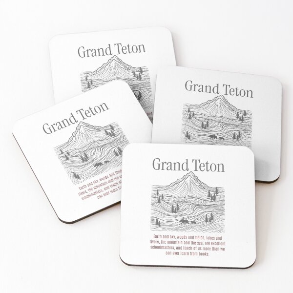 Item preview, Grand Teton National State Park Classic T-shirt Sticker designed and sold by ThinkNature!.
