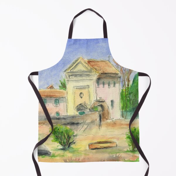 Item preview, The Church of Saint Sebastian from near the Barberini Vineyard on the Palatine, Rome designed and sold by LymphomaLass.