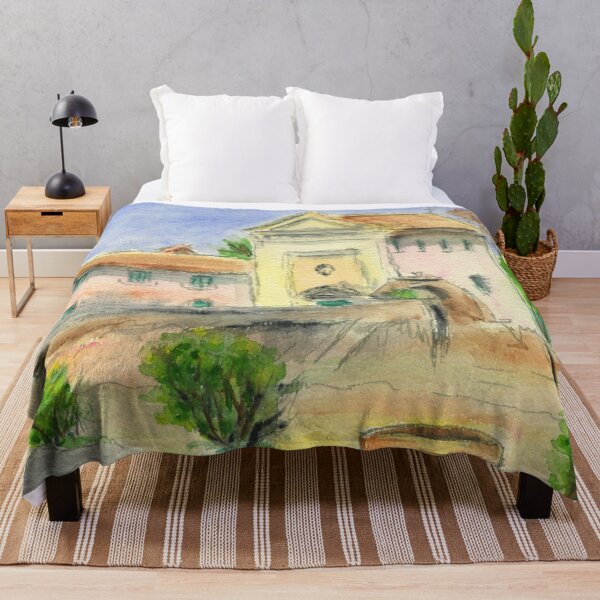 Item preview, The Church of Saint Sebastian from near the Barberini Vineyard on the Palatine, Rome designed and sold by LymphomaLass.