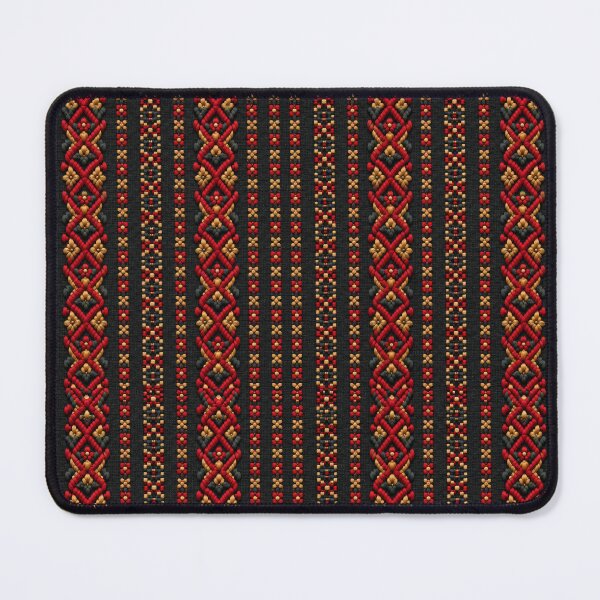 Item preview, Dark Folk Embroidery Stripes designed and sold by DansCreations42.