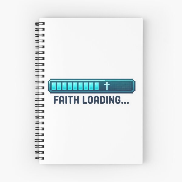 Item preview, Faith Loading Funny Christian Design Loading Bar designed and sold by MantoSagrado.