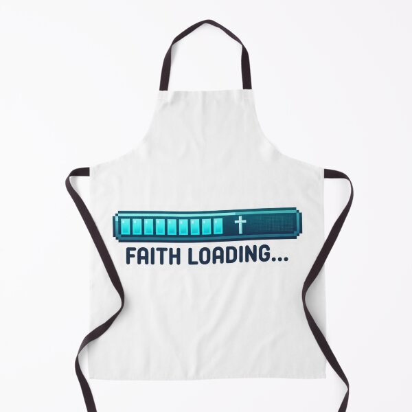 Item preview, Faith Loading Funny Christian Design Loading Bar designed and sold by MantoSagrado.