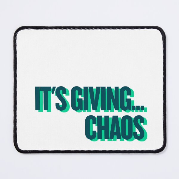 Item preview, IT'S GIVING... CHAOS designed and sold by Ifcitiesdesign.
